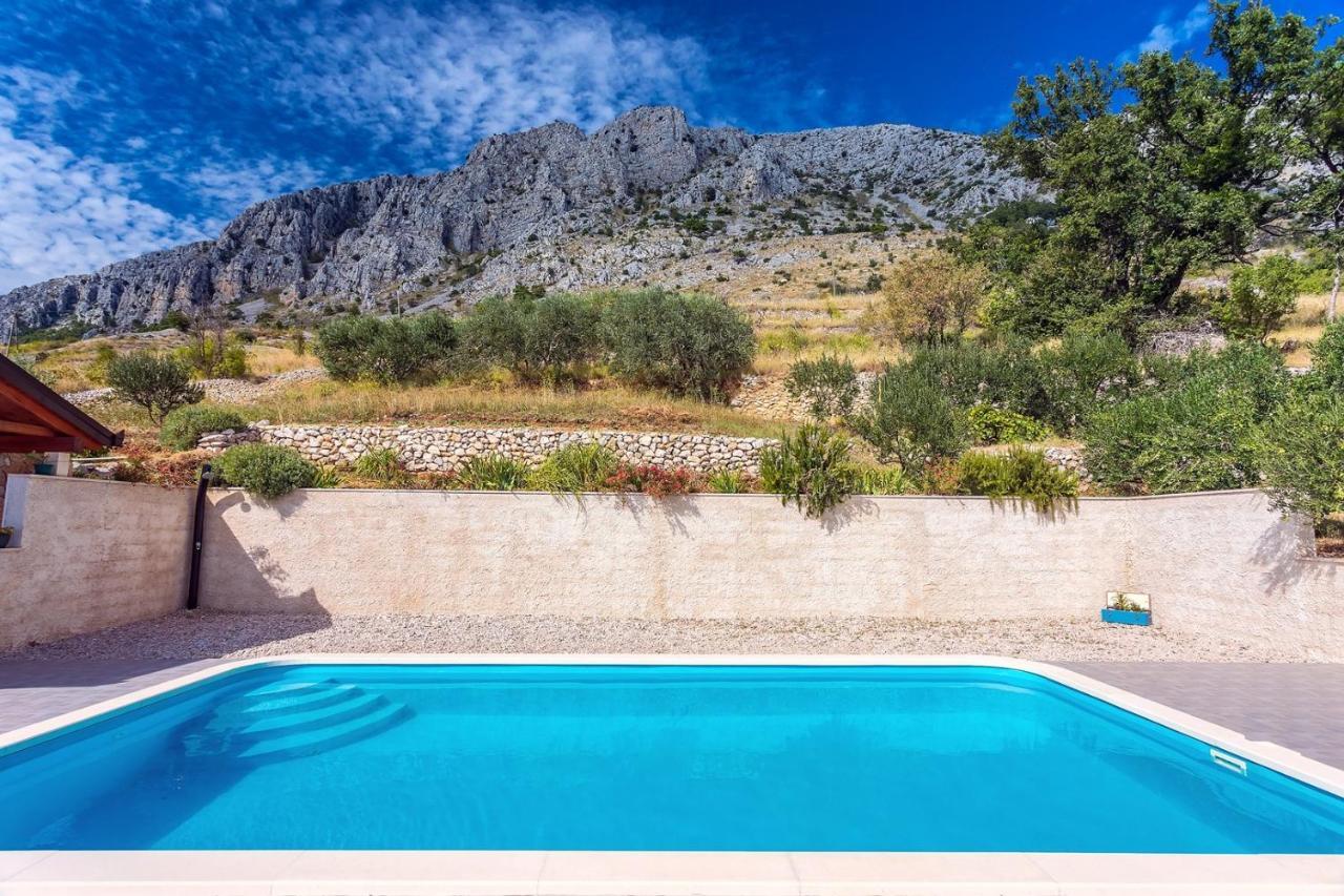Villa Maslina, With Private 32M2Pool, Panoramic Views On 100Km Coastline, 12 Pax Lokva Rogoznica Exterior foto